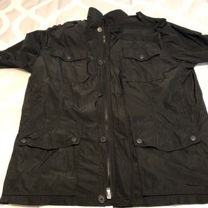 Kenneth Cole Black Rain Jacket great Condition!